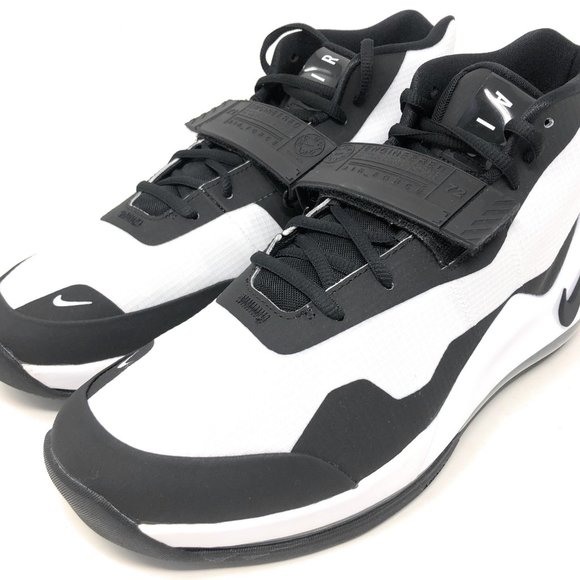 Nike Air Force Max Mens Basketball Shoes White NEW - Picture 6 of 8